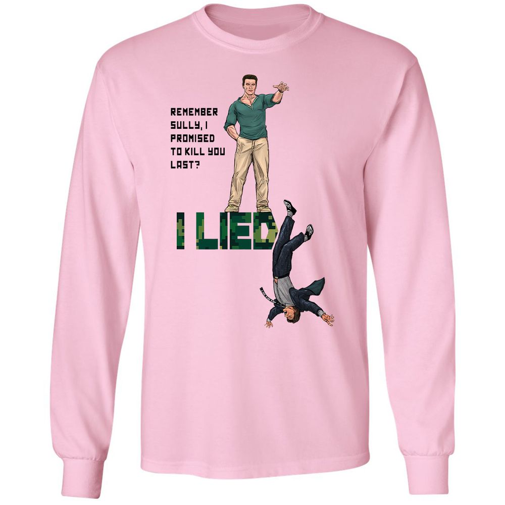 Long Sleeve T-Shirt - EUPC61RN - Light Pink - 3