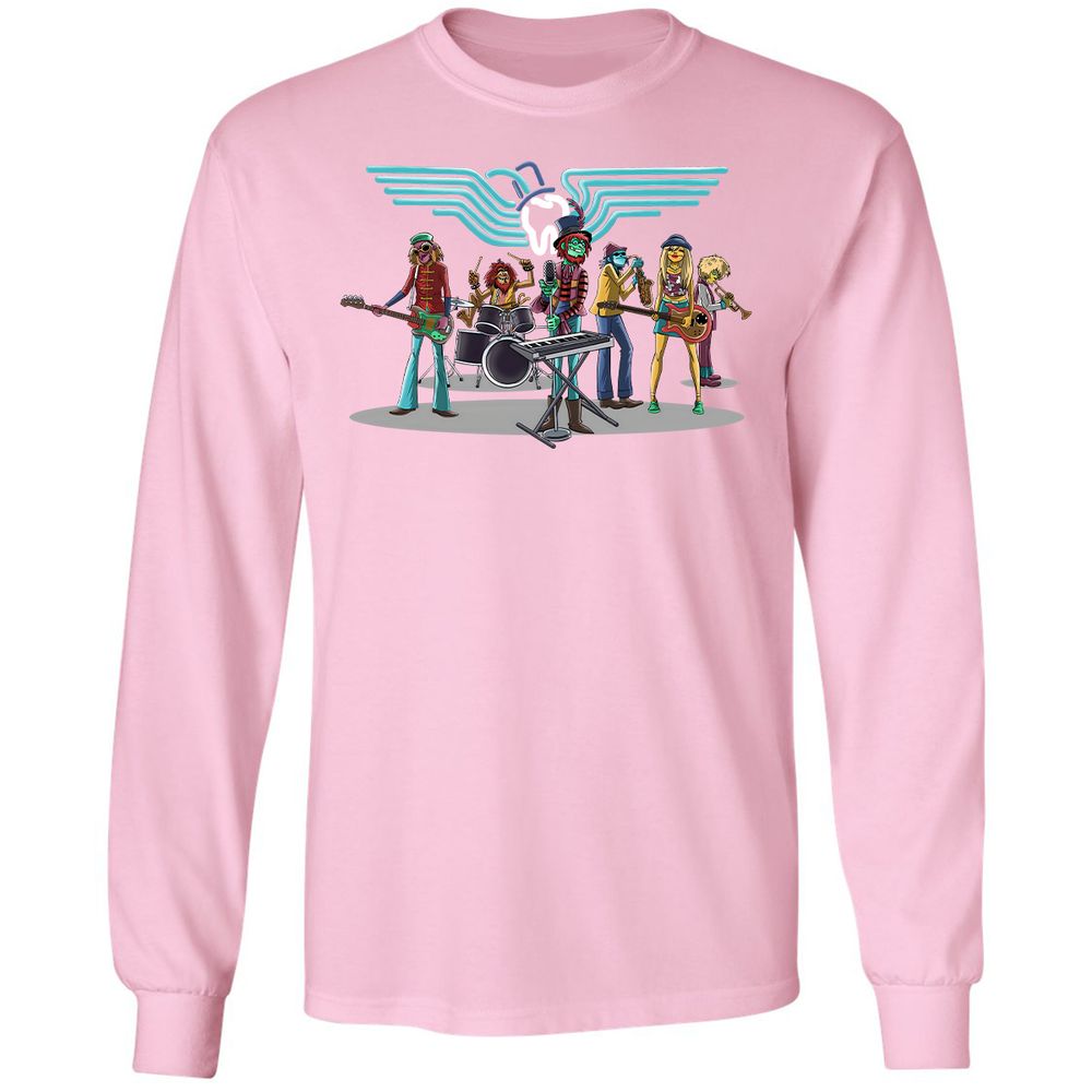 Long Sleeve T-Shirt - F1ZGCY2D - Light Pink - 3
