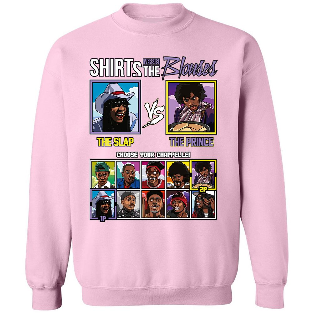Classic Unisex Sweatshirt - QX7Q88B8 - Light Pink - 3