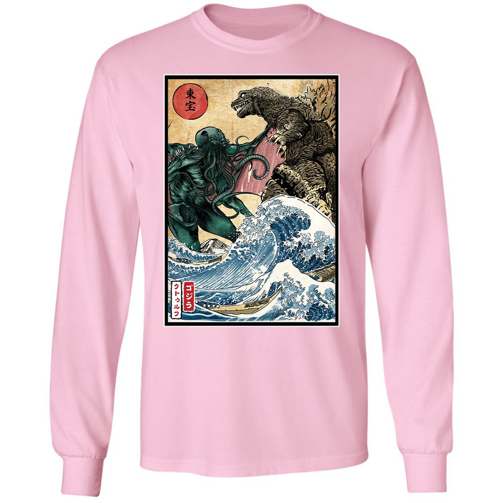 Long Sleeve T-Shirt - PUCBN24H - Light Pink - 3