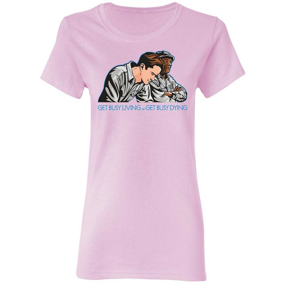 Get Busy Living - Light Pink - 3