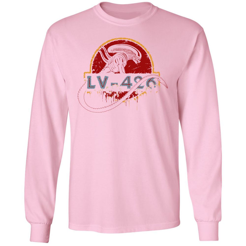 Long Sleeve T-Shirt - 3KQC3L3L - Light Pink - 3