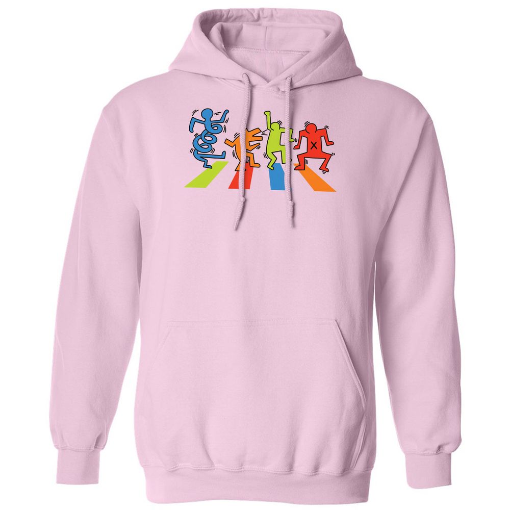 Classic Unisex Hoodie - 8TXQMFH9 - Light Pink - 3