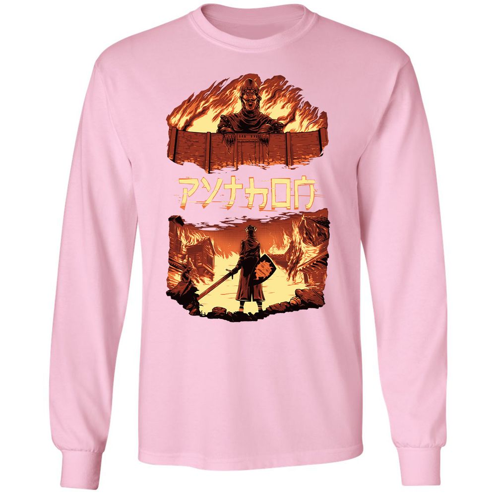 Long Sleeve T-Shirt - ZPXP1TNL - Light Pink - 3