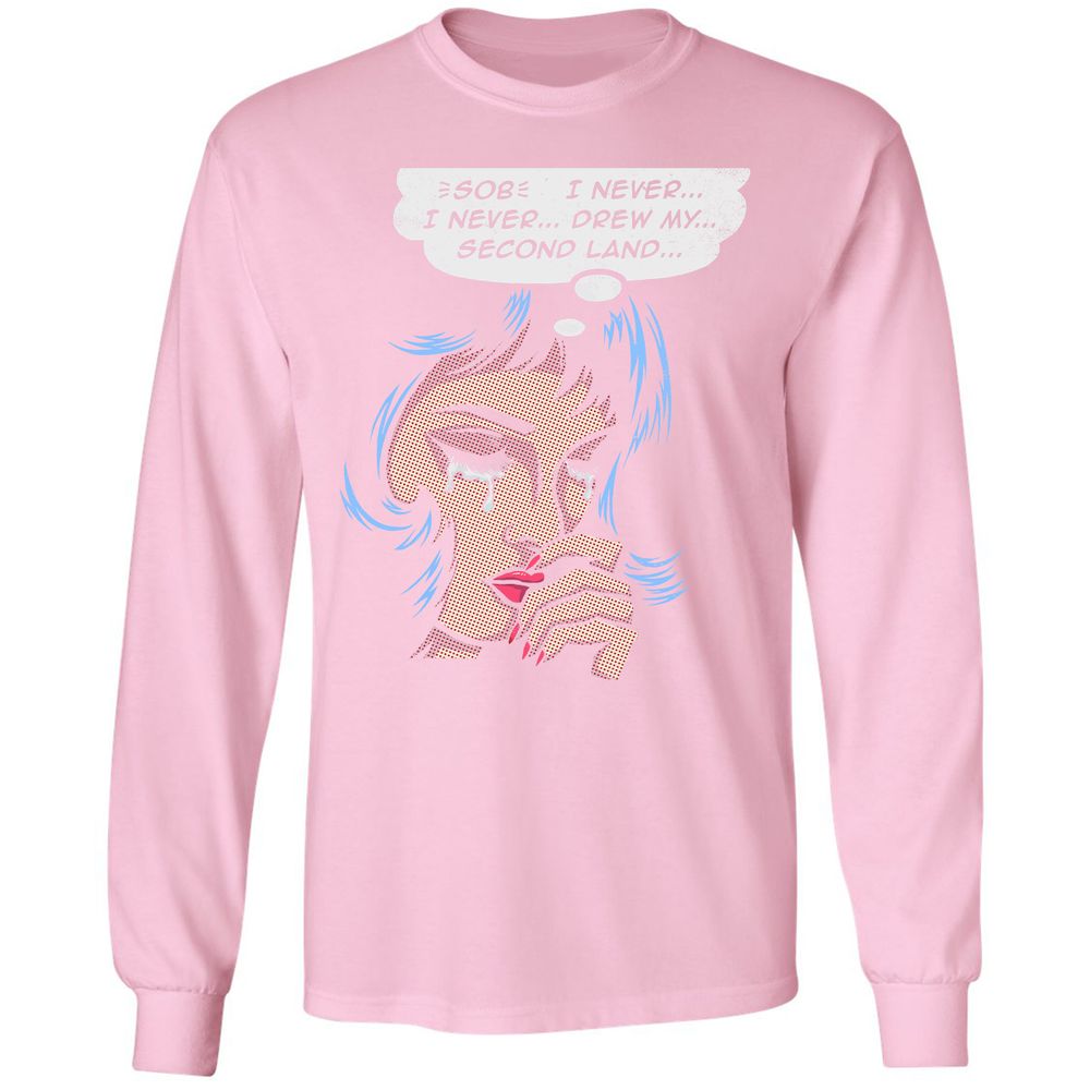 Long Sleeve T-Shirt - LDS3RN8C - Light Pink - 3