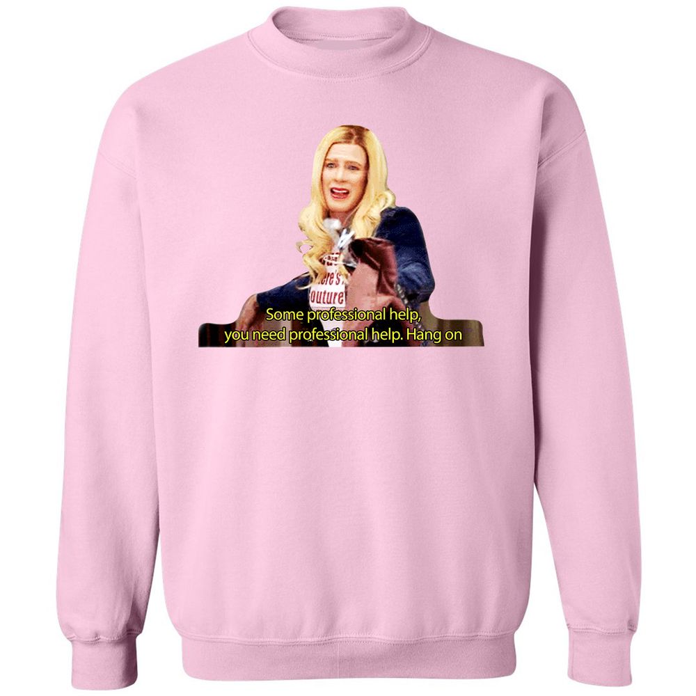 Classic Unisex Sweatshirt - 8VRD3SXQ - Light Pink - 3