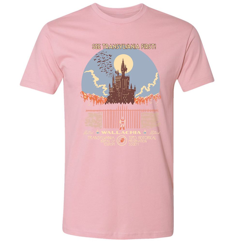 Premium Unisex T-Shirt - XT92K4Y5 - Light Pink - 3
