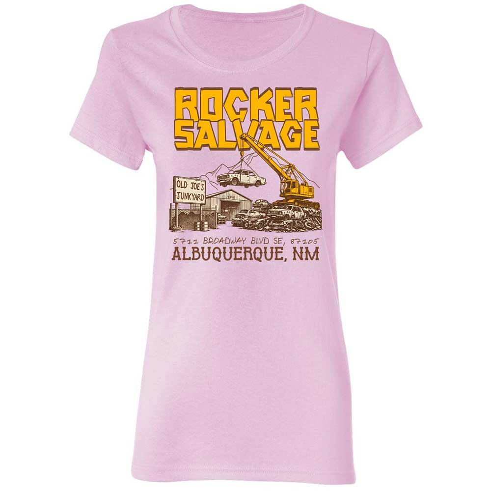 Women's T-Shirt - 3TGV5EK4 - Light Pink - 3