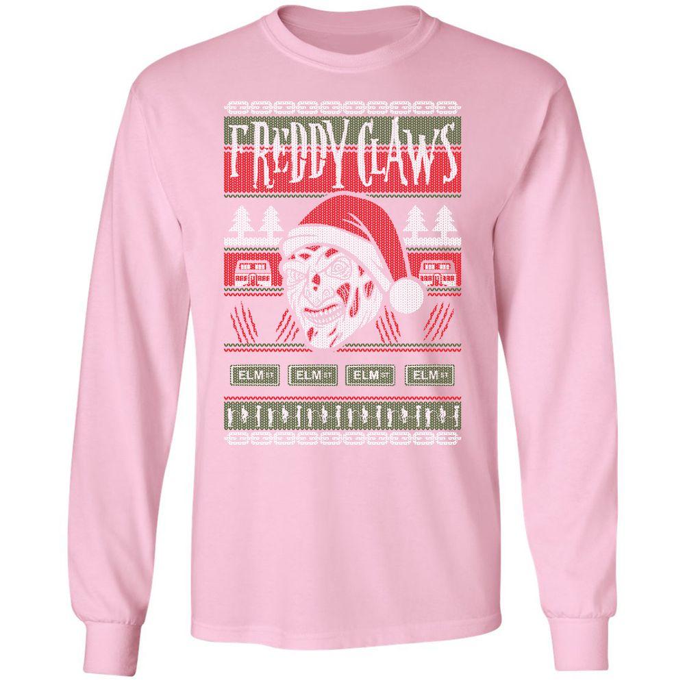 Long Sleeve T-Shirt - KRASTKGE - Light Pink - 3