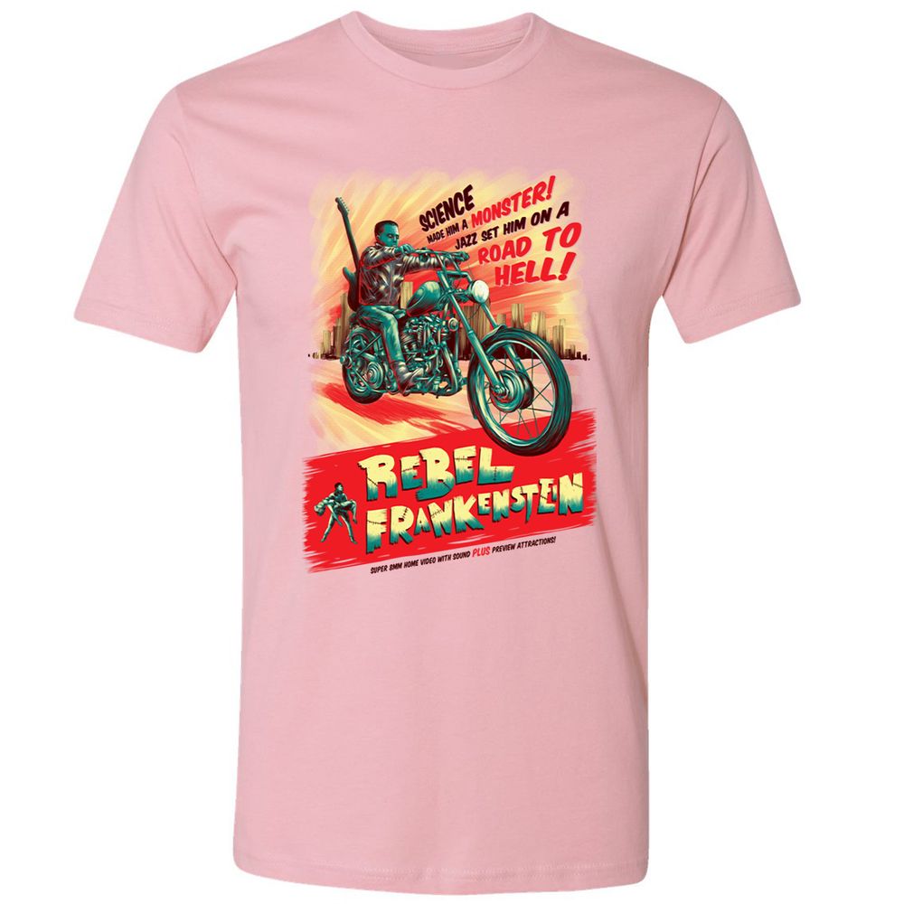Premium Unisex T-Shirt - NPAVYMW1 - Light Pink - 3