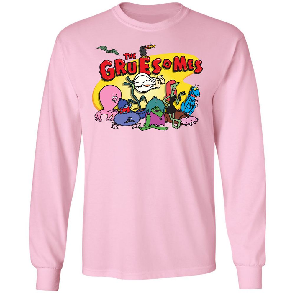 Long Sleeve T-Shirt - AJLFQ7ME - Light Pink - 3