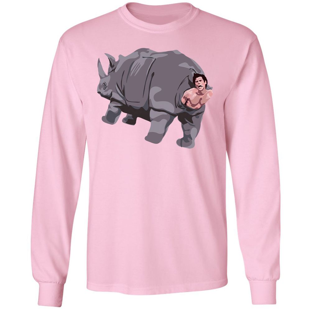 Long Sleeve T-Shirt - XRYFA6AU - Light Pink - 3