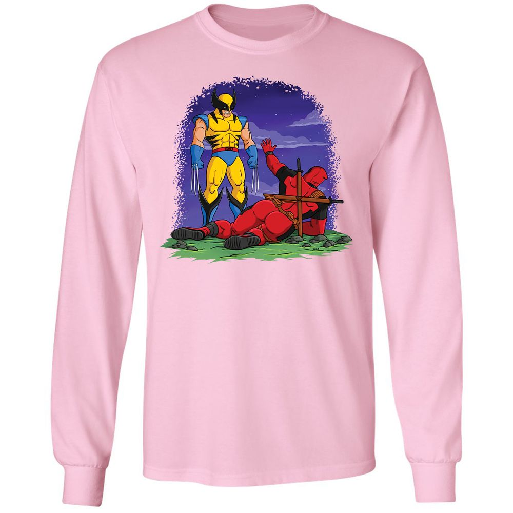 Long Sleeve T-Shirt - 7RQDDS41 - Light Pink - 3