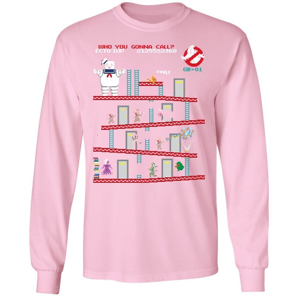 Long Sleeve T-Shirt - 56U48UDJ - Light Pink - 3