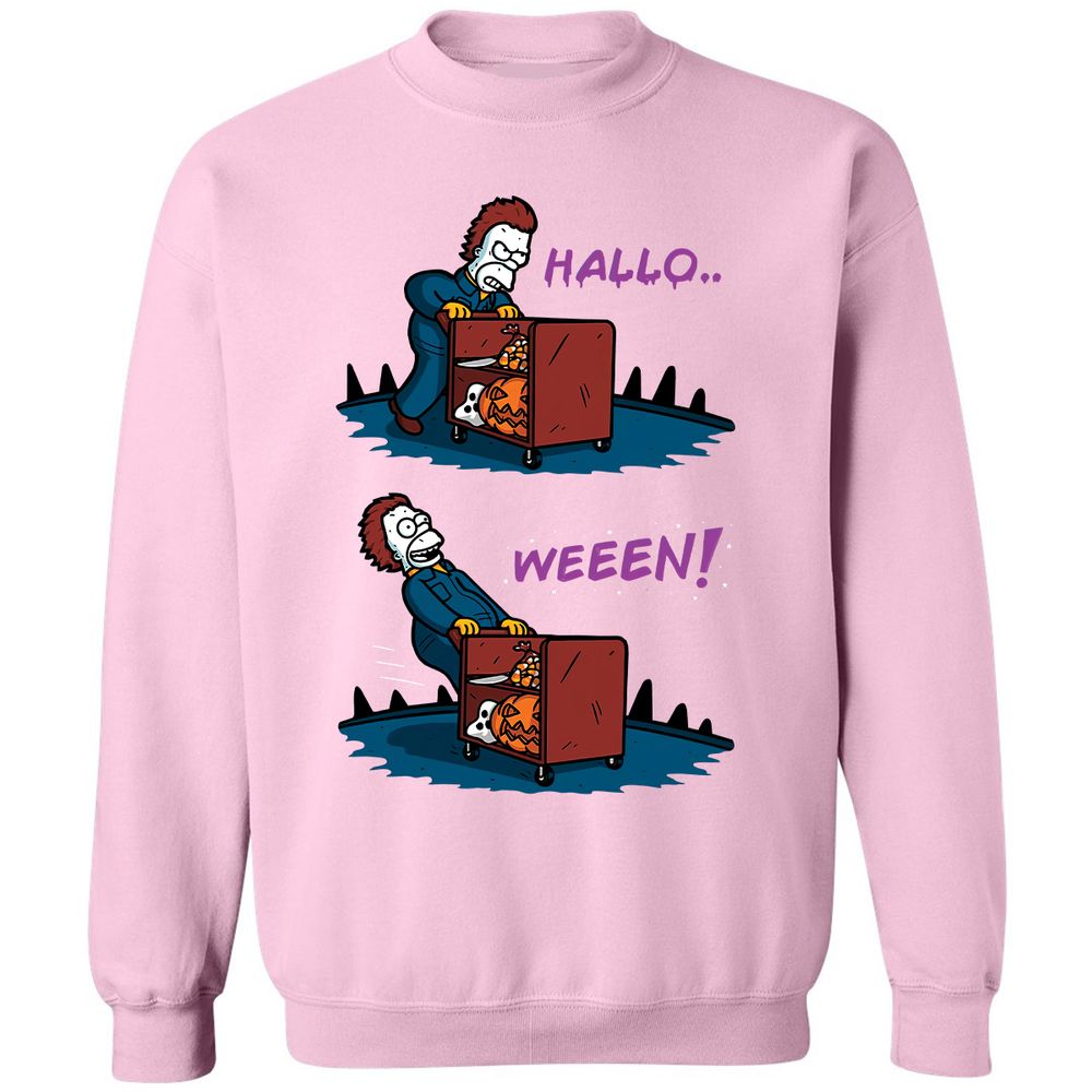 Classic Unisex Sweatshirt - 5GUJ4493 - Light Pink - 3