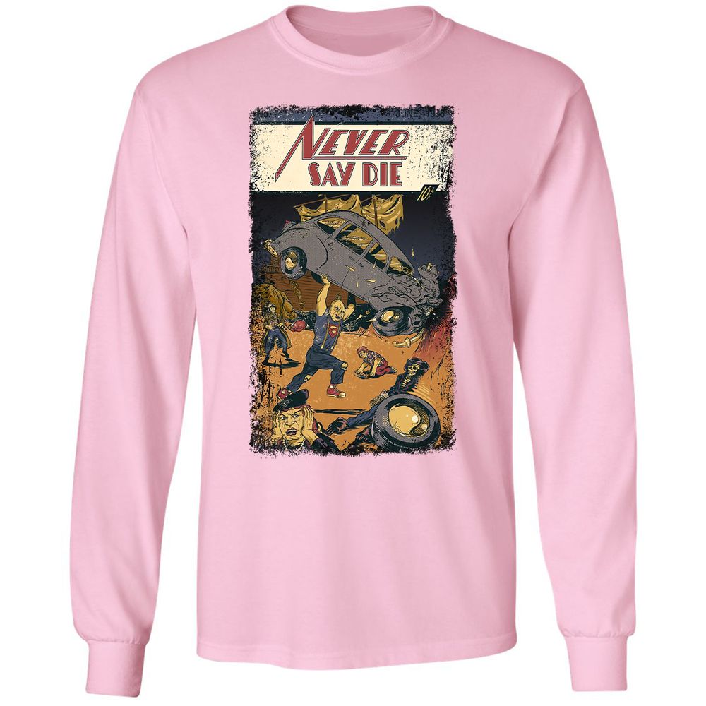 Long Sleeve T-Shirt - SA41AZAH - Light Pink - 3