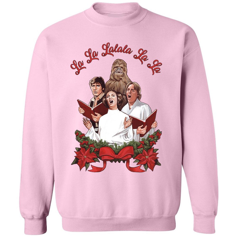 Classic Unisex Sweatshirt - GNABELLF - Light Pink - 3