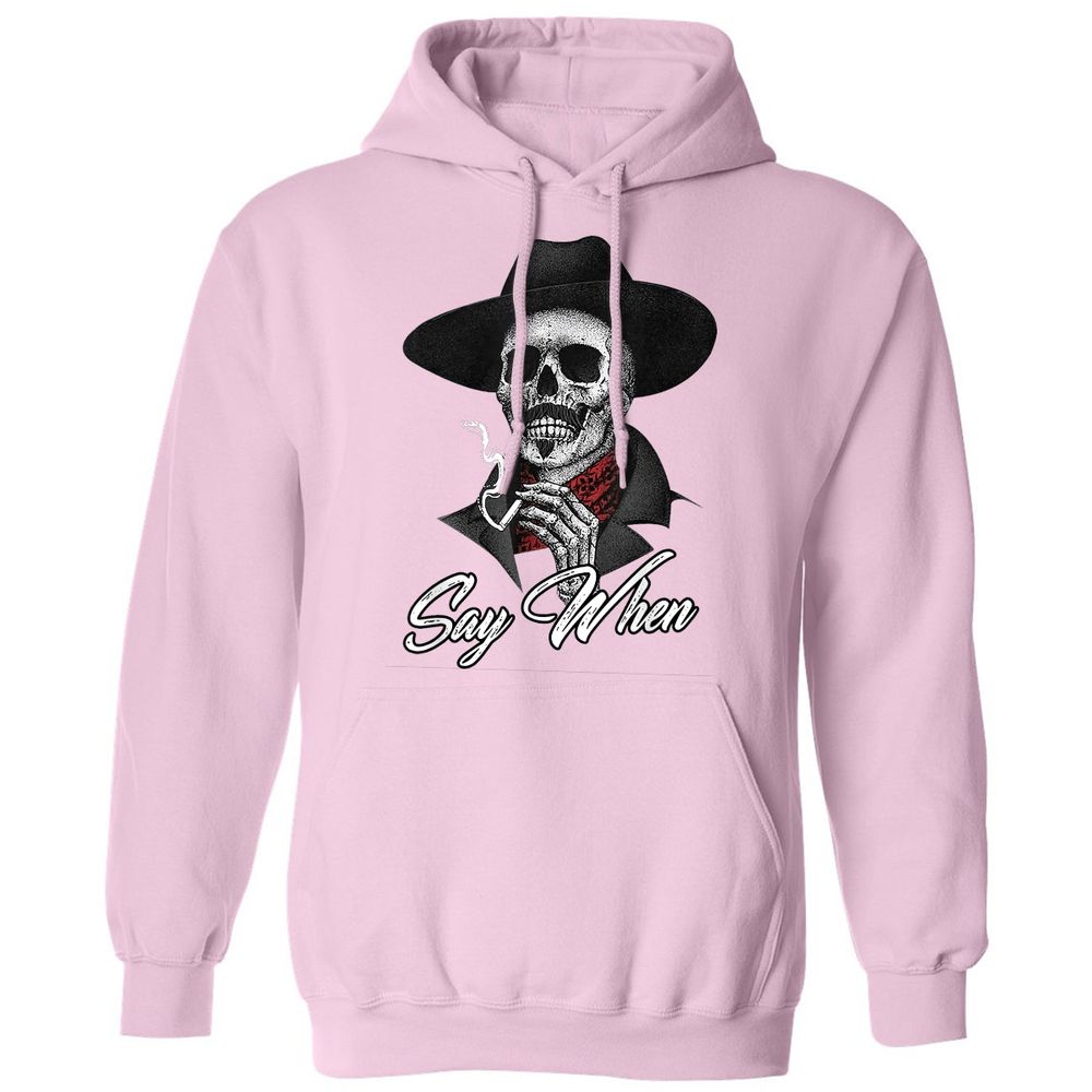 Classic Unisex Hoodie - 5P7BWHL4 - Light Pink - 3