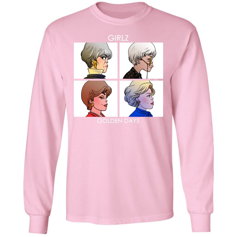 Long Sleeve T-Shirt - HM84EMXG - Light Pink - 3