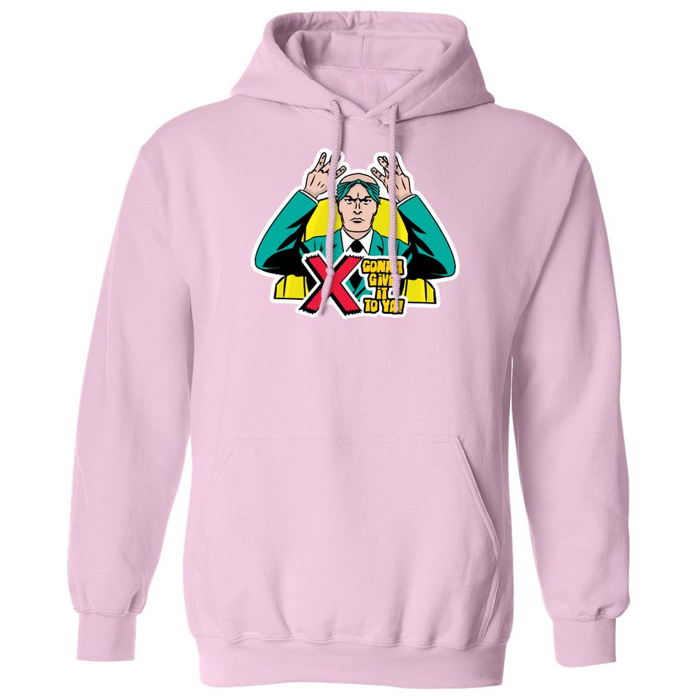 Classic Unisex Hoodie - 5XLFDQ67 - Light Pink - 3