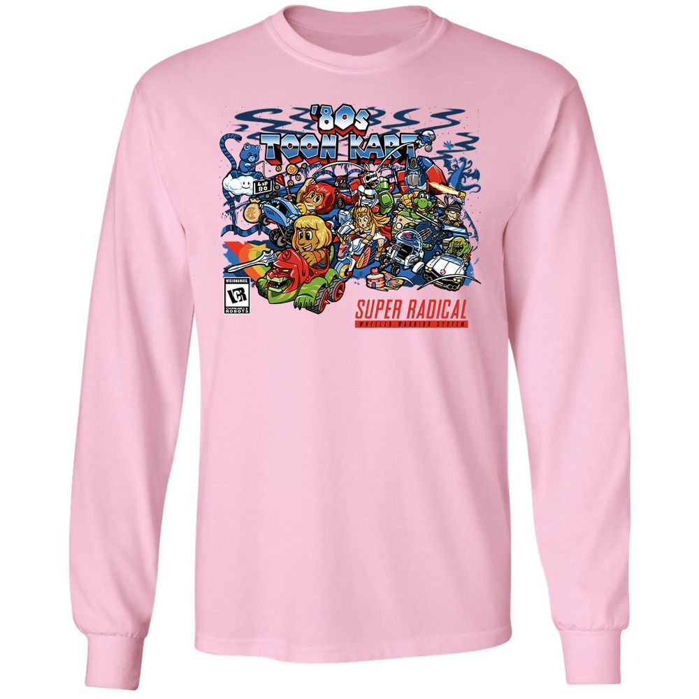 Long Sleeve T-Shirt - TYWGF8A9 - Light Pink - 3