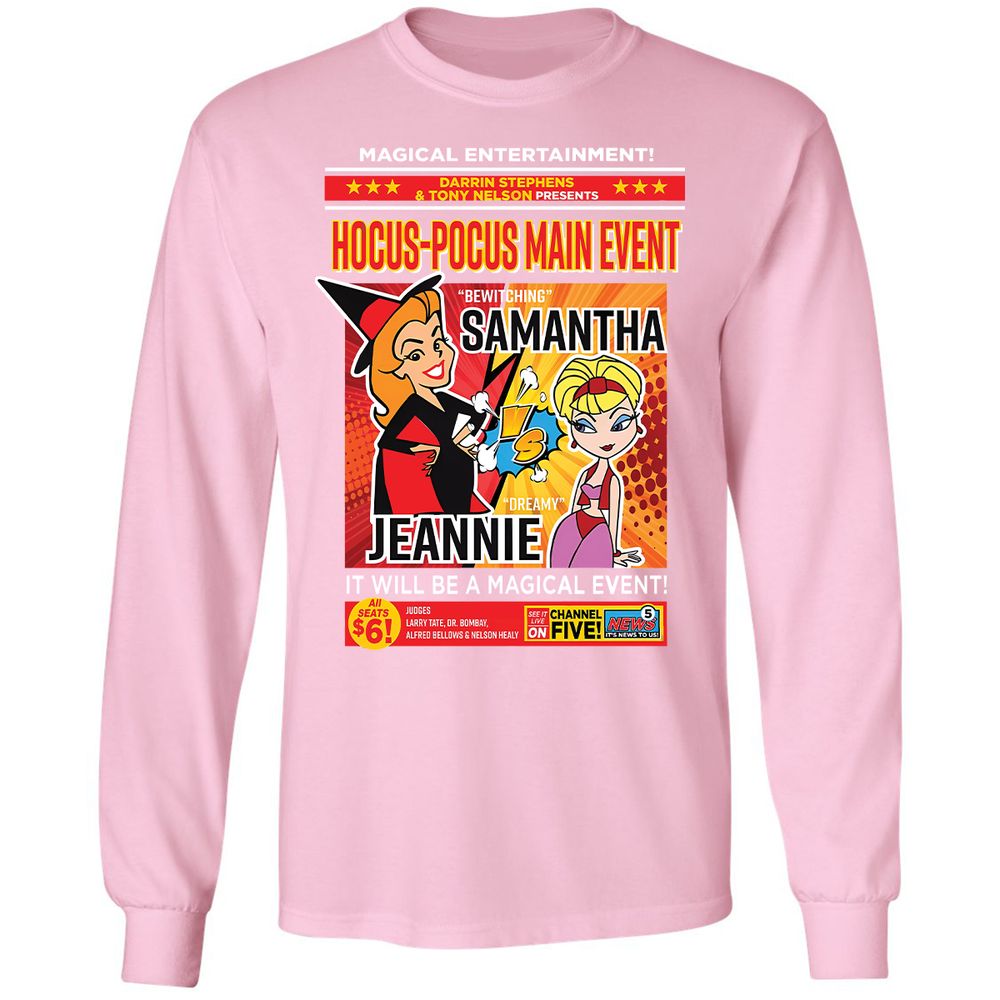 Long Sleeve T-Shirt - H57WBUNW - Light Pink - 3