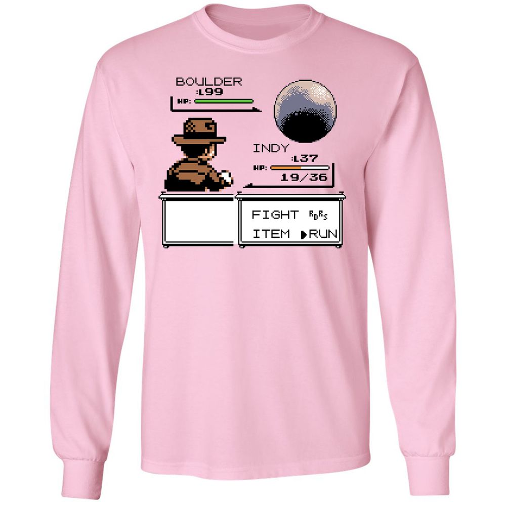 Long Sleeve T-Shirt - LBAB288T - Light Pink - 3