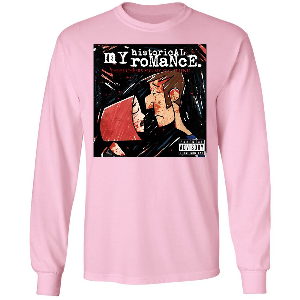 Long Sleeve T-Shirt - P4GPQGSC - Light Pink - 3