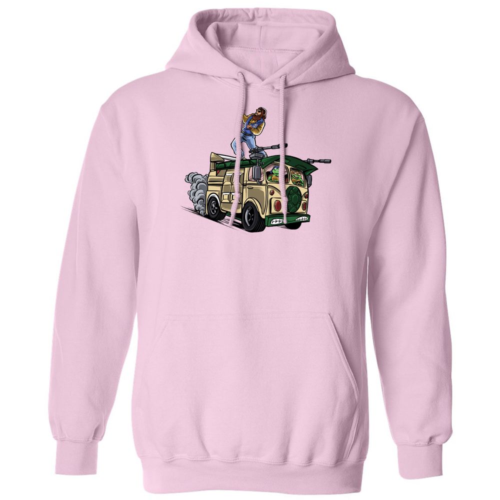 Classic Unisex Hoodie - NXMVTGWU - Light Pink - 3