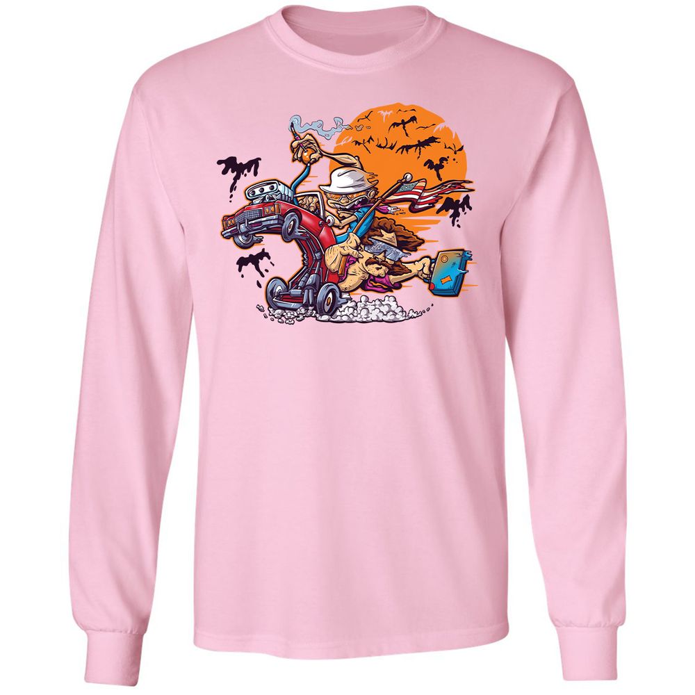 Long Sleeve T-Shirt - PTF27WLS - Light Pink - 3