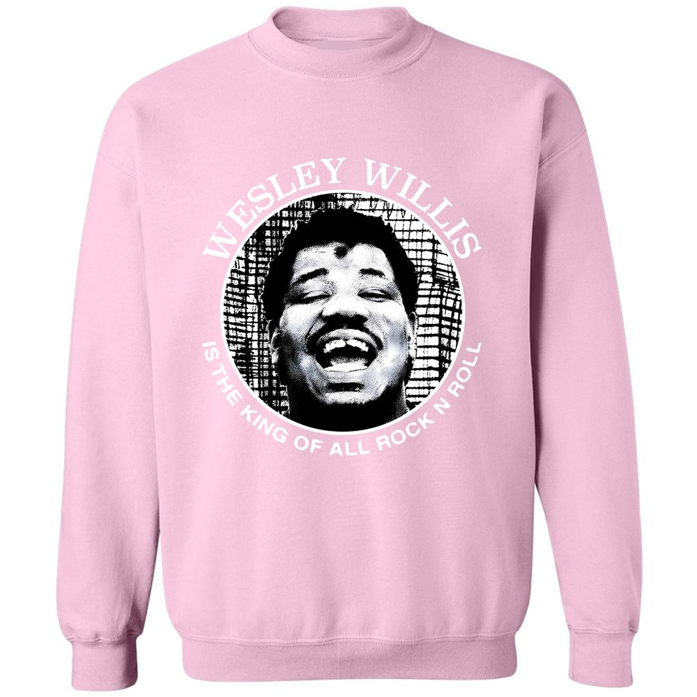 Wesley Willis is the king - Light Pink - 3