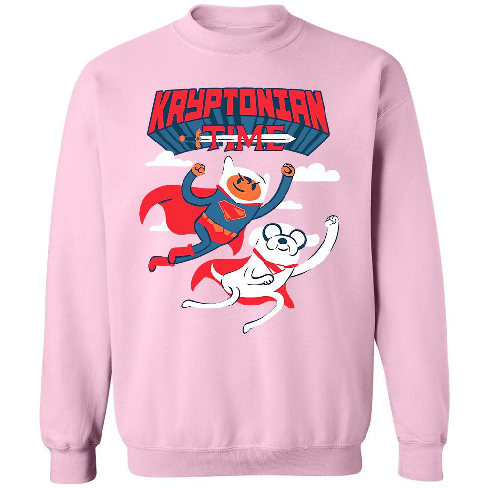 Classic Unisex Sweatshirt - 6TUVJFMF - Light Pink - 3