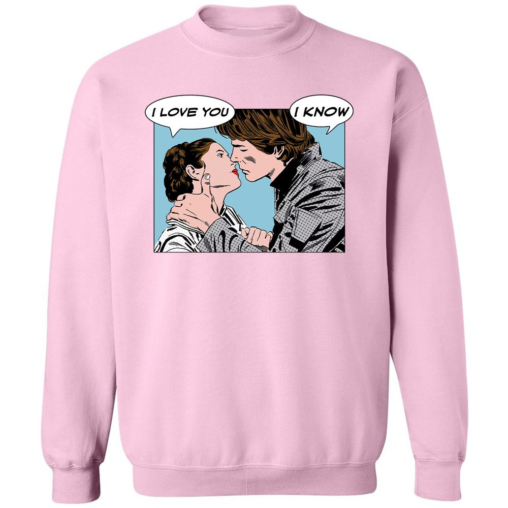 Classic Unisex Sweatshirt - F7EL4JDX - Light Pink - 3