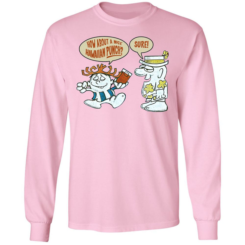 Long Sleeve T-Shirt - 1VK5DK9Y - Light Pink - 3
