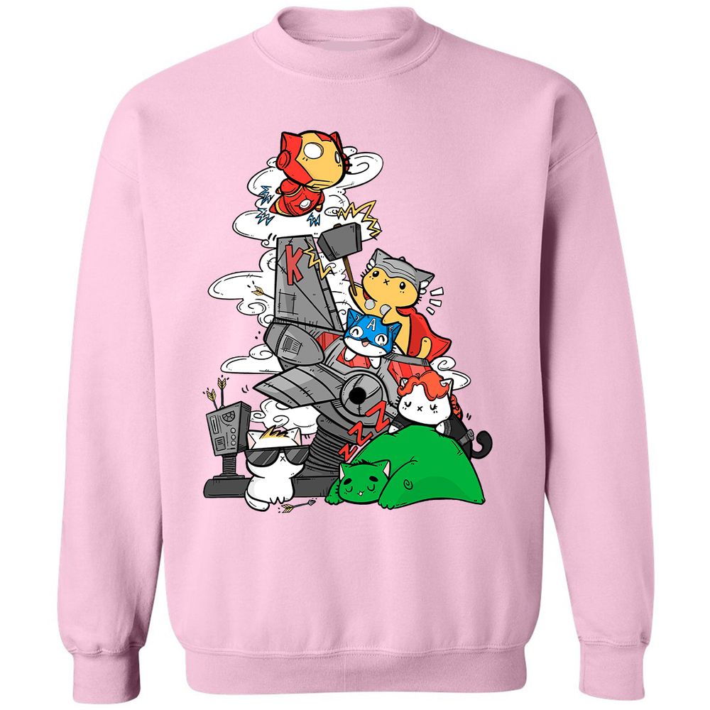 Classic Unisex Sweatshirt - 3JYE1H9U - Light Pink - 3