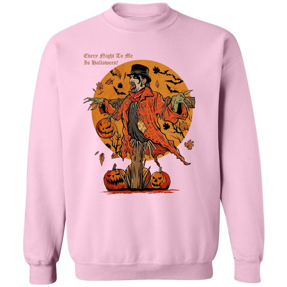 Classic Unisex Sweatshirt - 5K1EHUEZ - Light Pink - 3