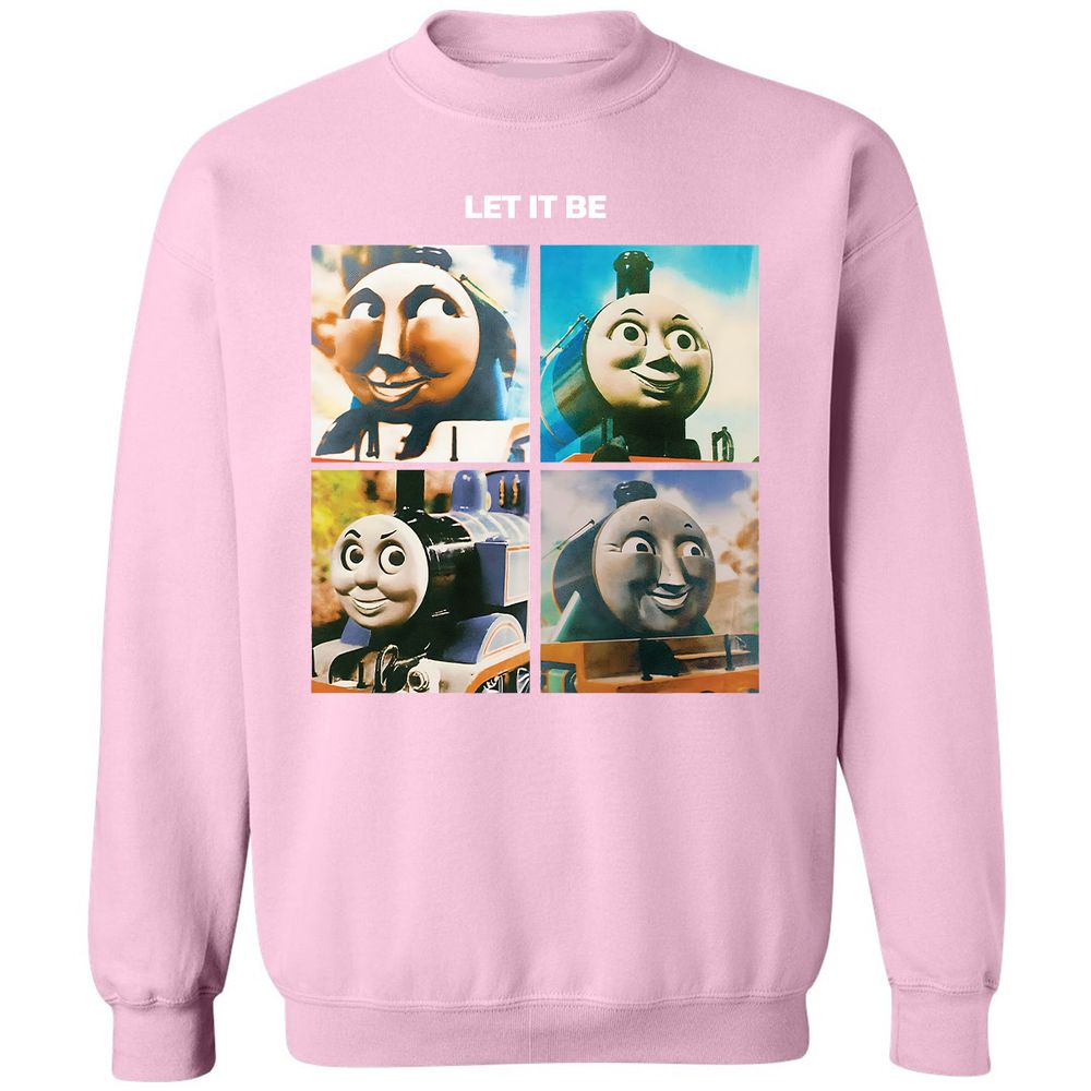 Classic Unisex Sweatshirt - ZPNL37M7 - Light Pink - 3