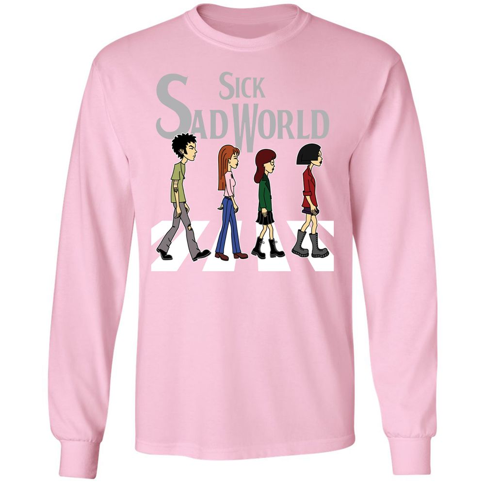 Long Sleeve T-Shirt - XBAV9YBS - Light Pink - 3