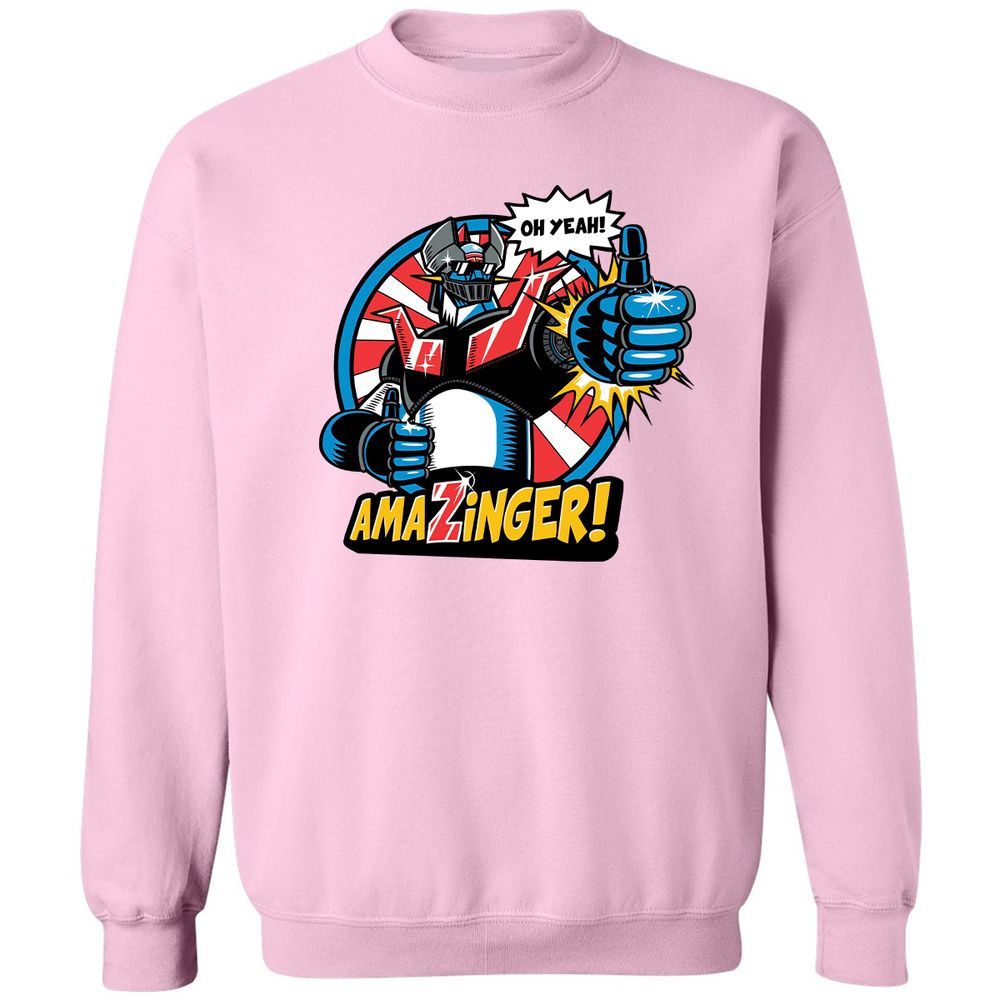 Classic Unisex Sweatshirt - MBNEQM2N - Light Pink - 3