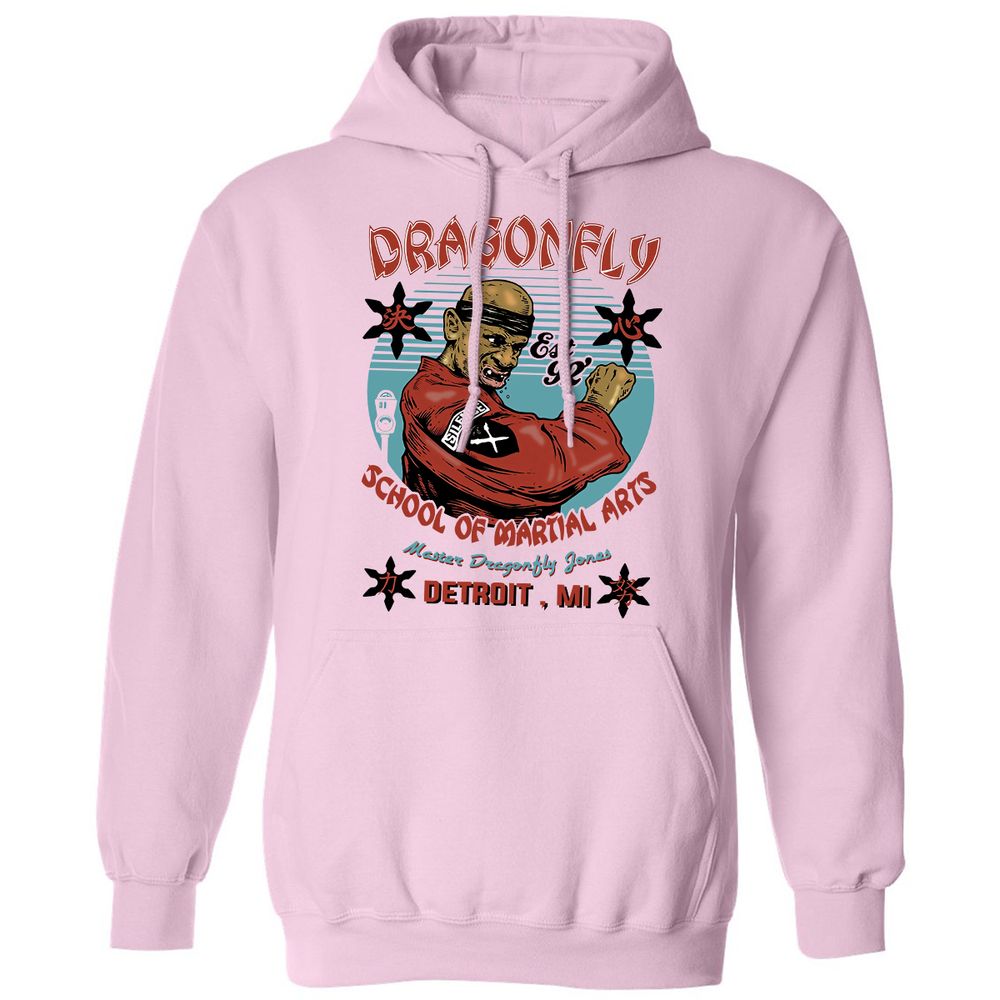 Classic Unisex Hoodie - UA9FK4V3 - Light Pink - 3