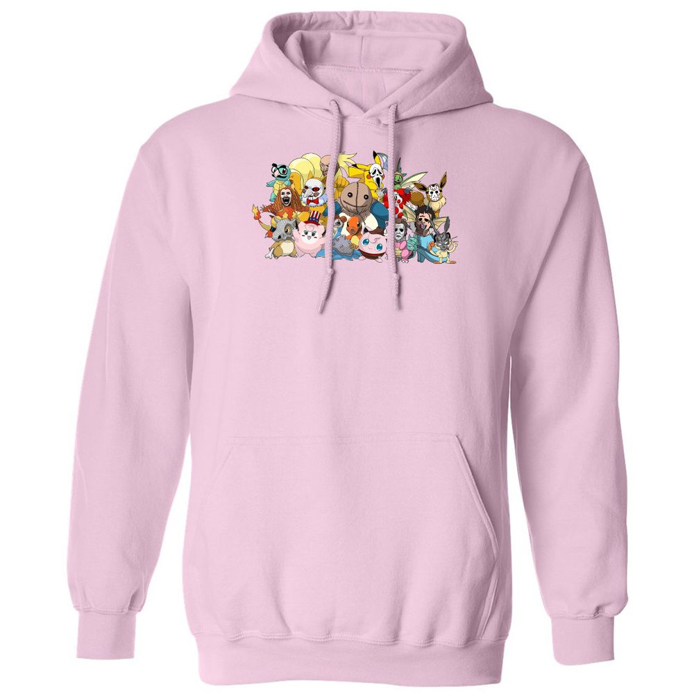 Classic Unisex Hoodie - 6AAQUQT9 - Light Pink - 3