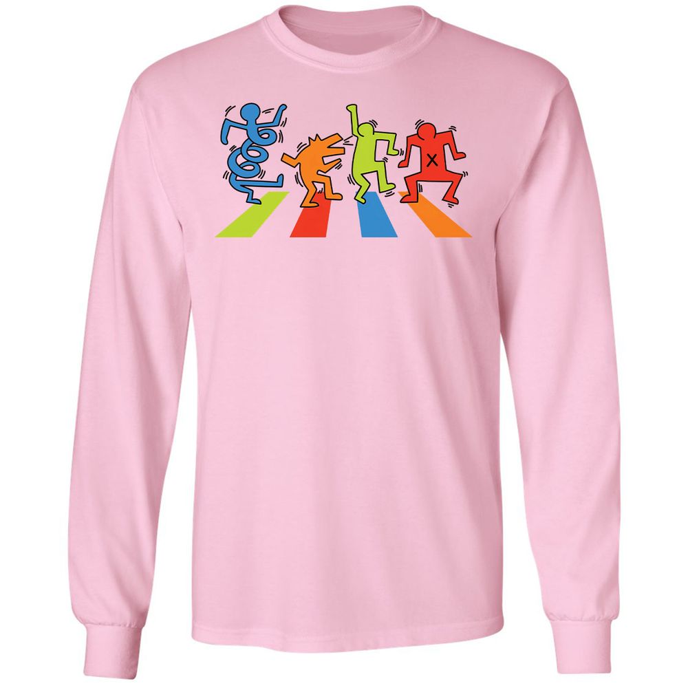 Long Sleeve T-Shirt - 8F98W92E - Light Pink - 3