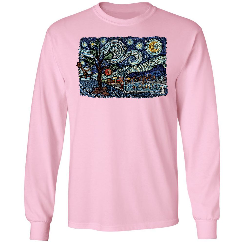 Long Sleeve T-Shirt - 17R6V3TJ - Light Pink - 3