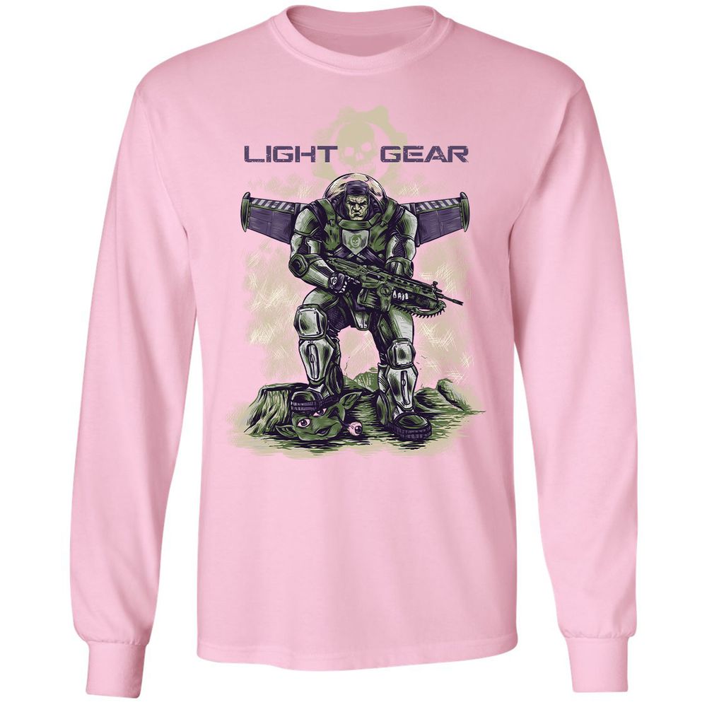 Long Sleeve T-Shirt - WY4VSENR - Light Pink - 3