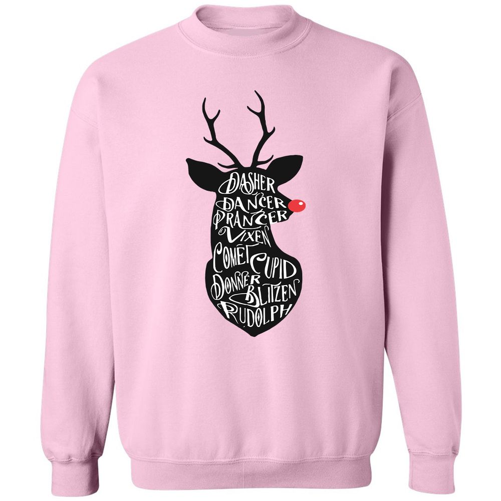 Classic Unisex Sweatshirt - X2XC777F - Light Pink - 3