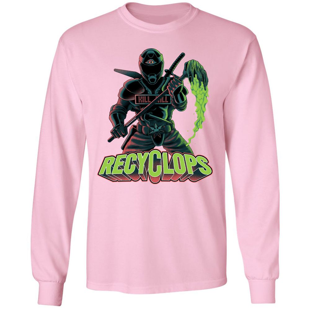 Long Sleeve T-Shirt - 8P39U935 - Light Pink - 3