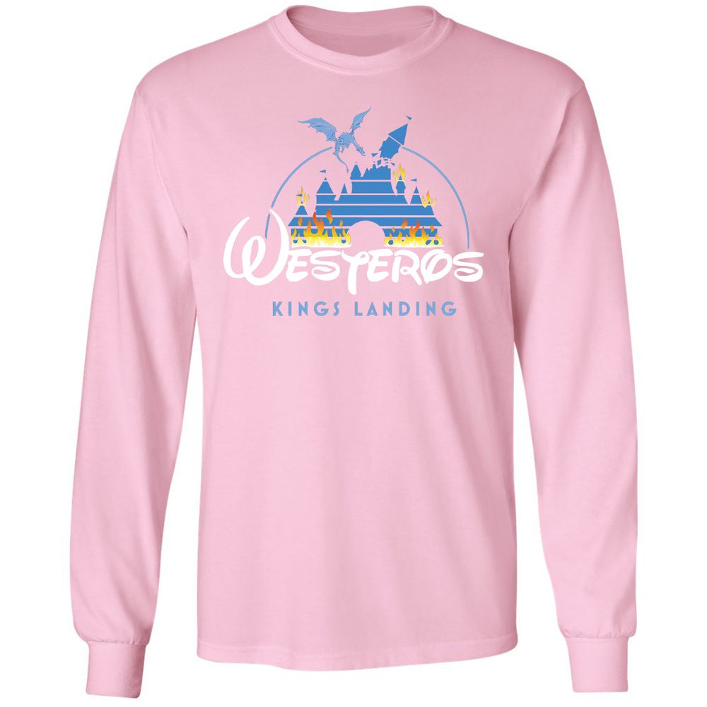 Long Sleeve T-Shirt - L5T4G5PM - Light Pink - 3