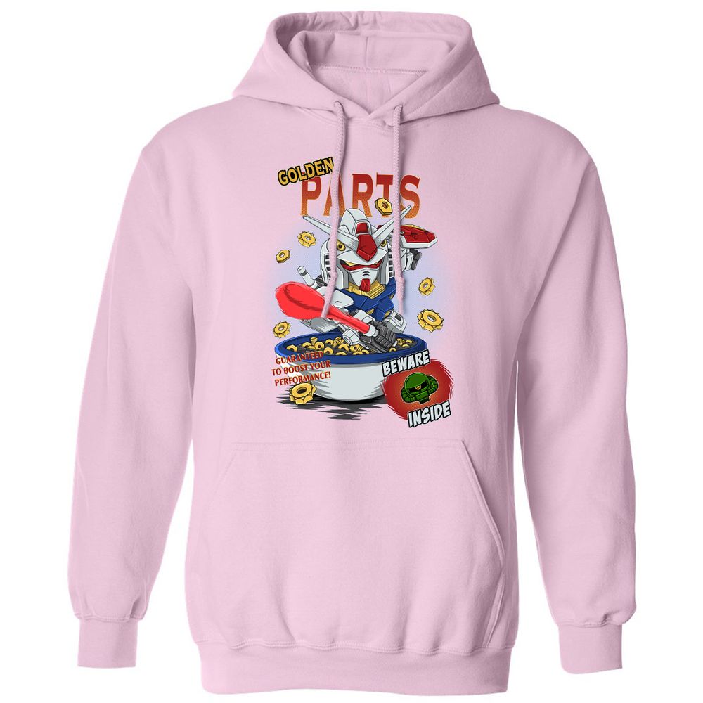Classic Unisex Hoodie - H7L5QX9V - Light Pink - 3