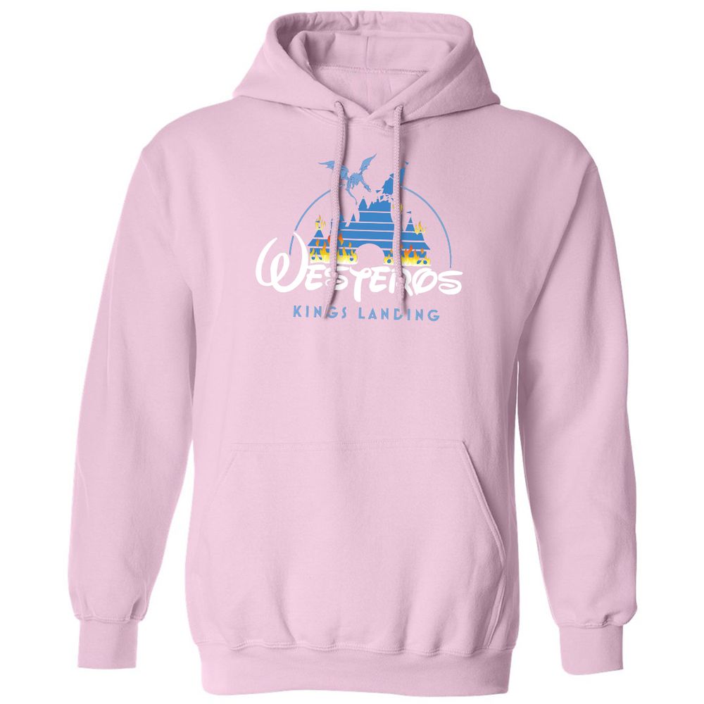 Classic Unisex Hoodie - EETS1E5B - Light Pink - 3