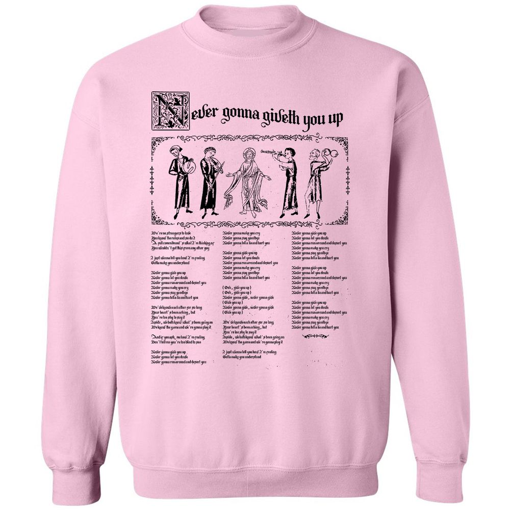 Classic Unisex Sweatshirt - W933CUSP - Light Pink - 3